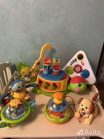 Музыкальные игрушки Mattel, Fisher Price черепаха