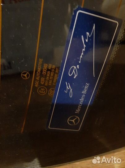 Заднее стекло Mercedes w204 купе