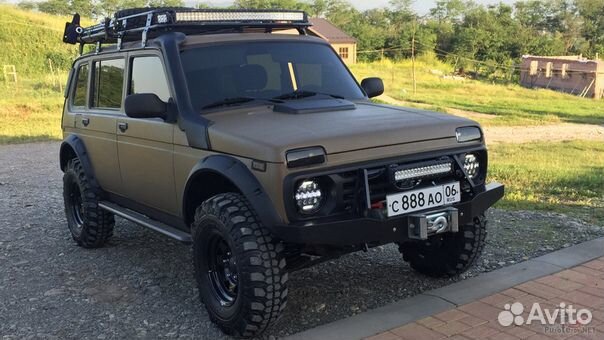 Расширители арок Lapter для LADA 4x4 Niva