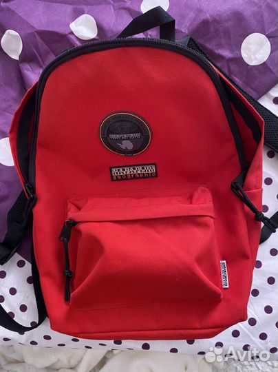 Рюкзак мужской napapijri оригинальный красный