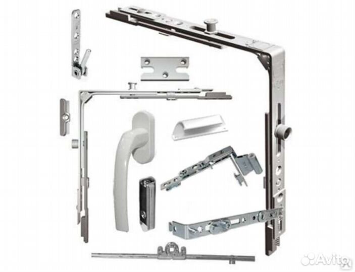 Комплект фурнитуры на пластиковое окно