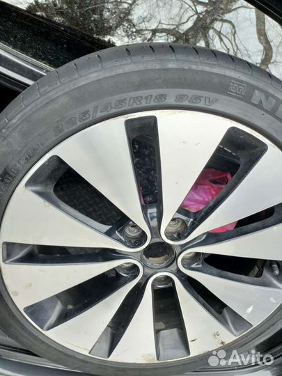 Оригинальный литой диск R18 KIA optima 3