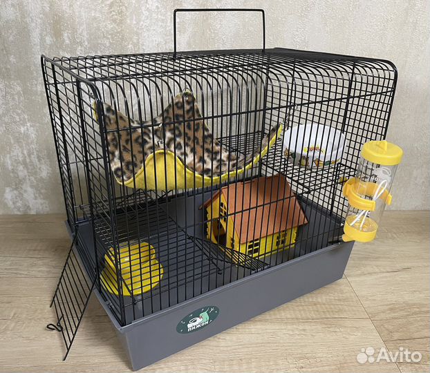 Клетка для хомячков и др. грызунов новая