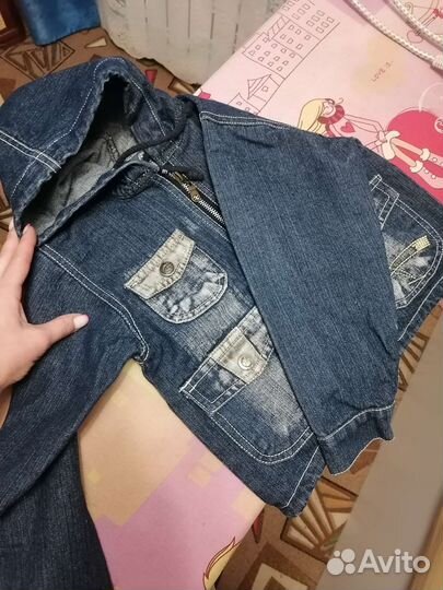 Джинсовка для мальчика 110
