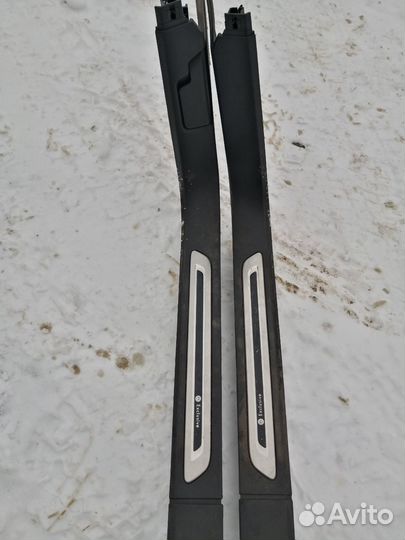 Накладка Порога фольксваген Туарег NF 2013