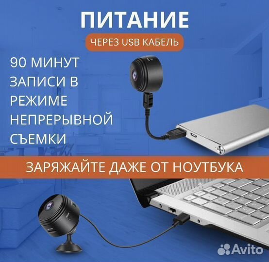 Мини камера wifi