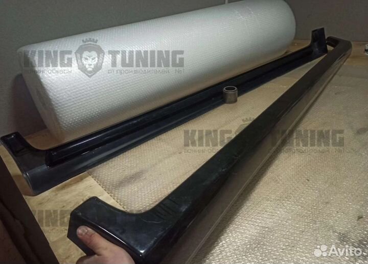 Пороги Мазда 6 gg MPS style (пластик)