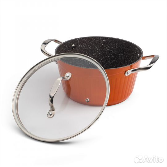 Набор посуды Galaxy Line GL9515, 5 предметов, оран