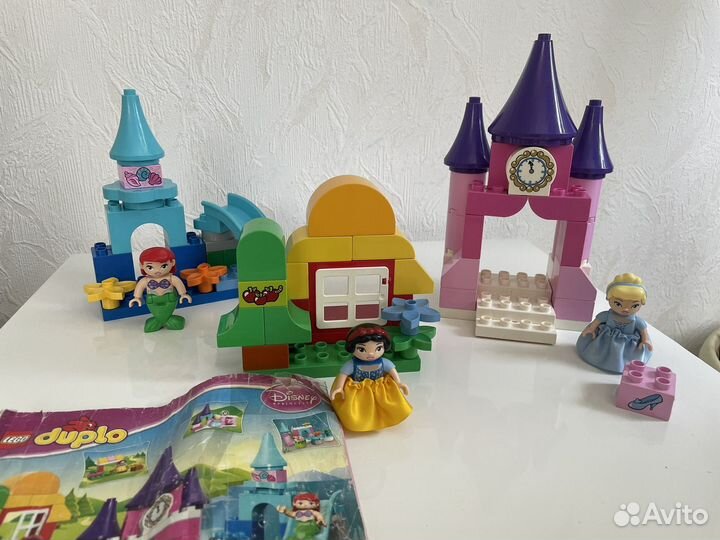 Lego duplo принцессы и животные
