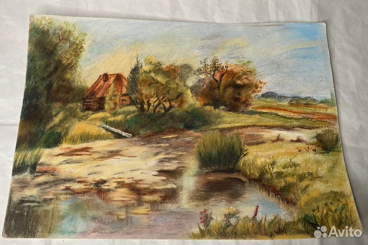 Картина пастель