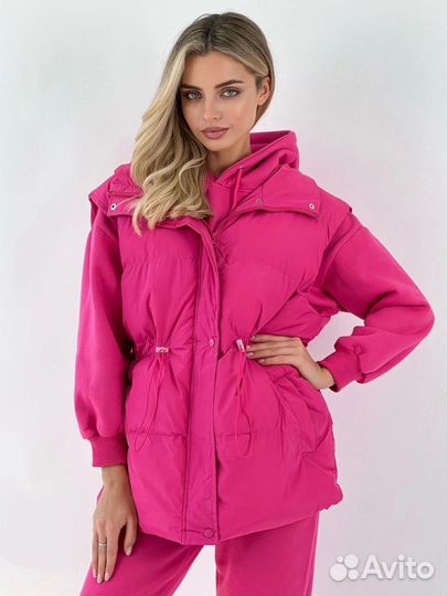 Костюм теплый, тройка