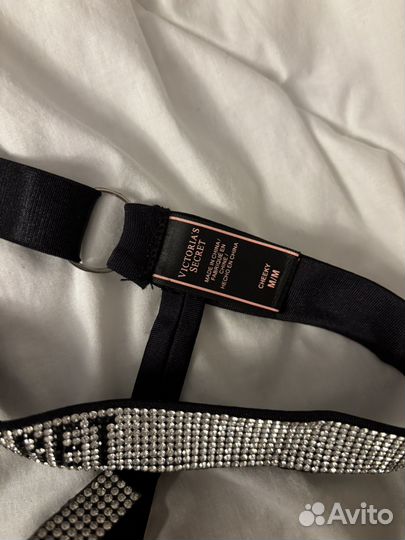 Пояс для чулок со стразами