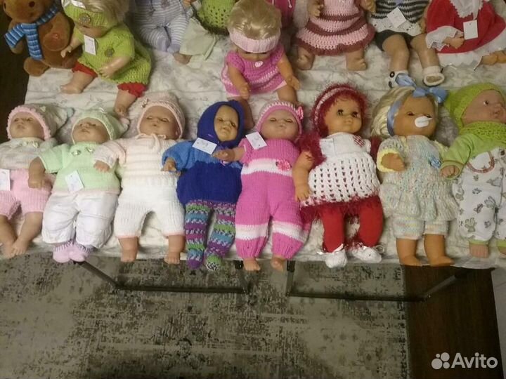 Коллекция Марочных кукол Zapf Götz и другие 175Шт