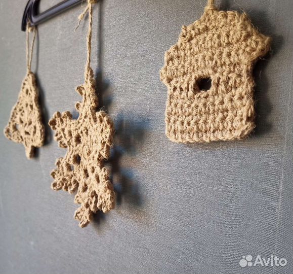 Снежинки. Новогодние украшения. Новогодний декор