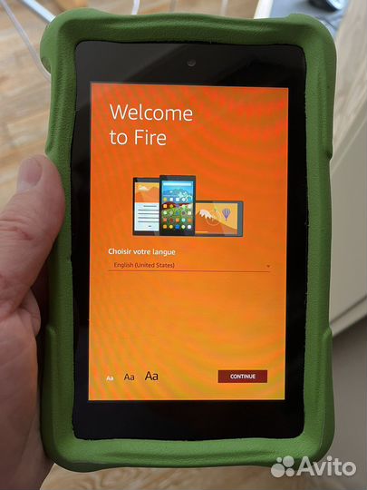Планшет Amazon Fire HD 6 8GB + защитный чехол