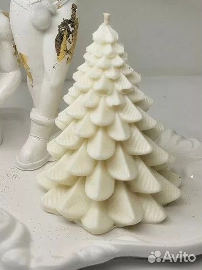 Свеча елочка