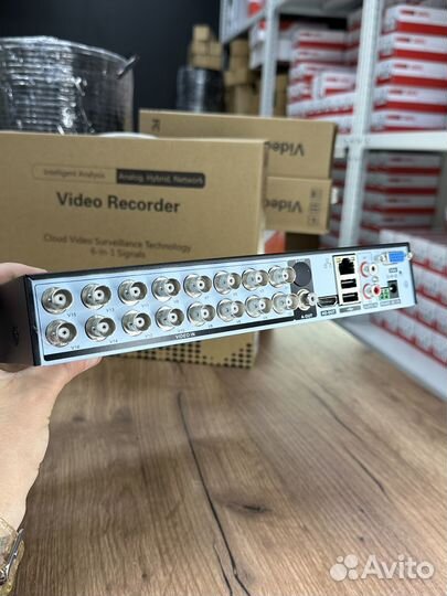 Готовое видеонаблюдение 8 уличных камер 2MP