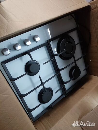 Газовая варочная панель 4 конфорки