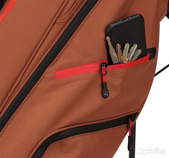 Сумка для гольфа TaylorMade Flextech Cross, корич