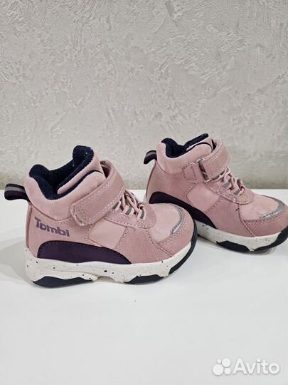 Ботинки осенние для девочки 22 размер