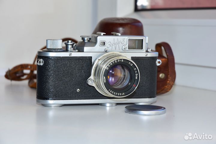 Зоркий-3М редкий пленочный фотоаппарат СССР