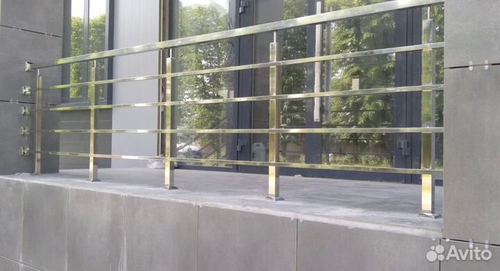 Перила из нержавеющей стали