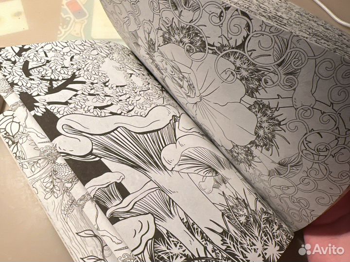 Книга раскраска-антистрес