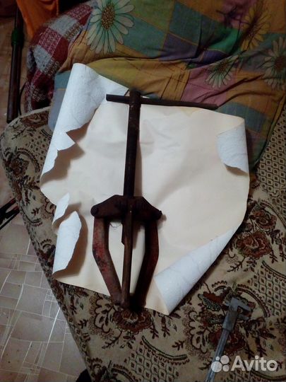 Съемник мощный трехлапый СССР