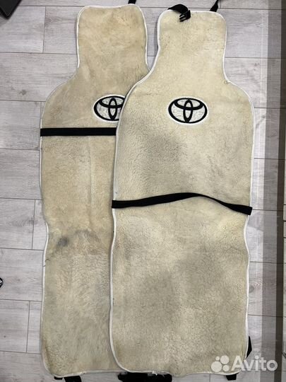 Чехлы на передние сиденья toyota