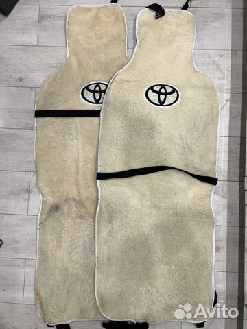 Чехлы на передние сиденья toyota