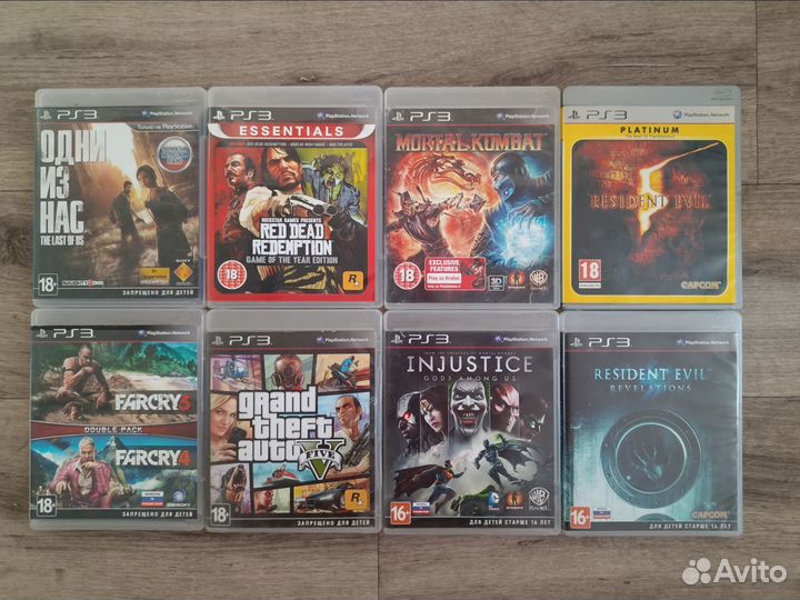 Диски Sony PS3 игры