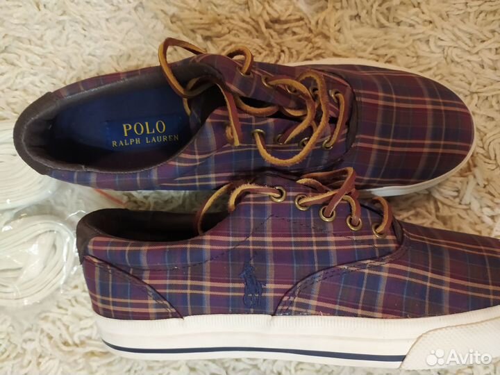 Ralph lauren кеды новые оригинал