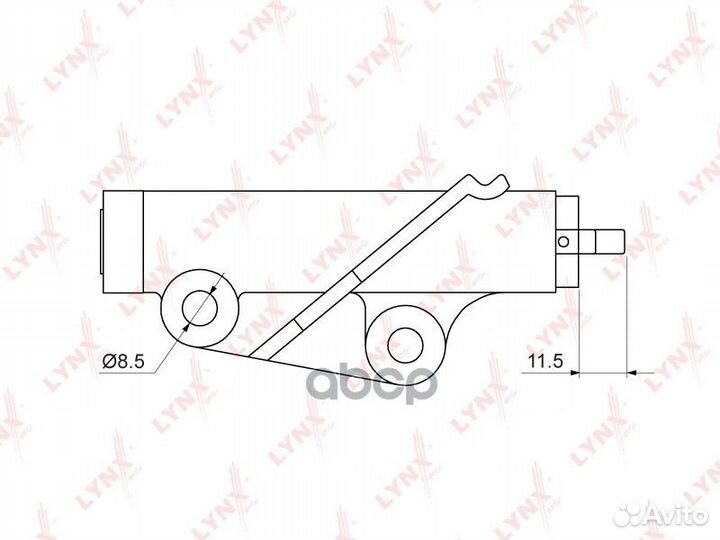 Натяжитель ремня грм PT1028 lynxauto