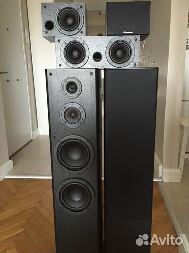 Акустика колонки Pioneer S-ES3TB комплект 5 штук