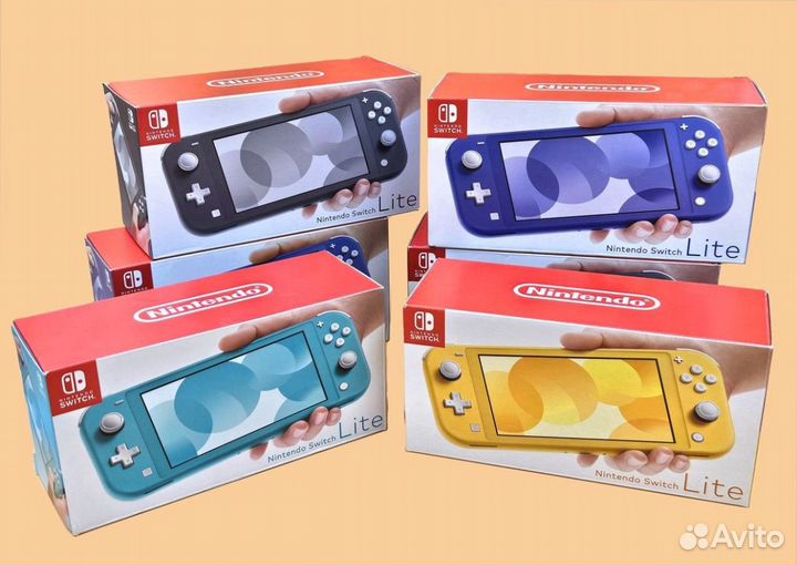 Nintendo switch Lite 160Gb прошита(чип) Новая