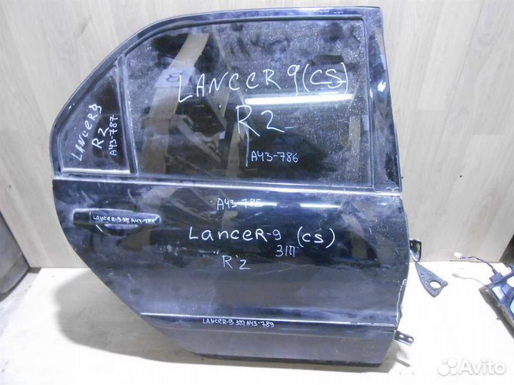 Дверь задняя правая Mitsubishi Lancer 9 (CS) 2003