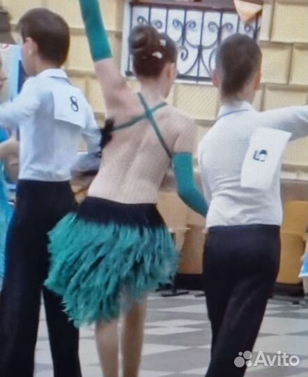 Платье для бальных танцев (латина) юниор