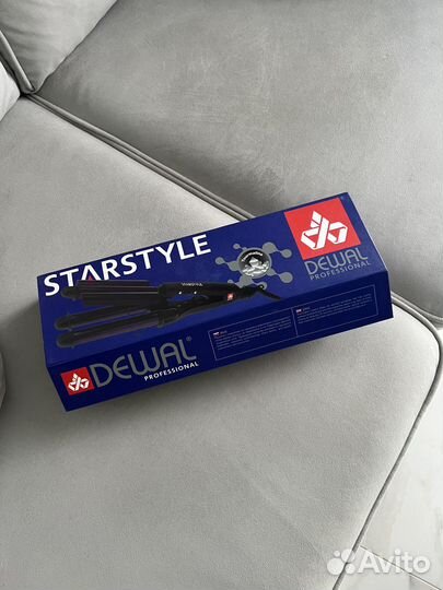 Плойка тройная для волос