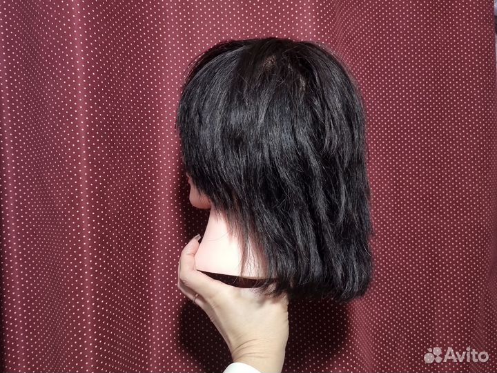 Голова манекен натуральные волосы