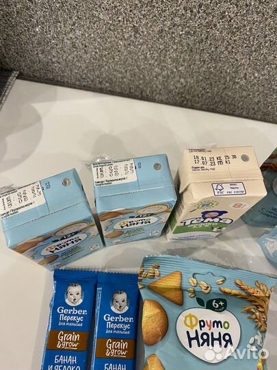 Детское питание пюре