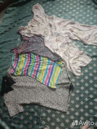Вещи пакетом на девочку подростка 40 42