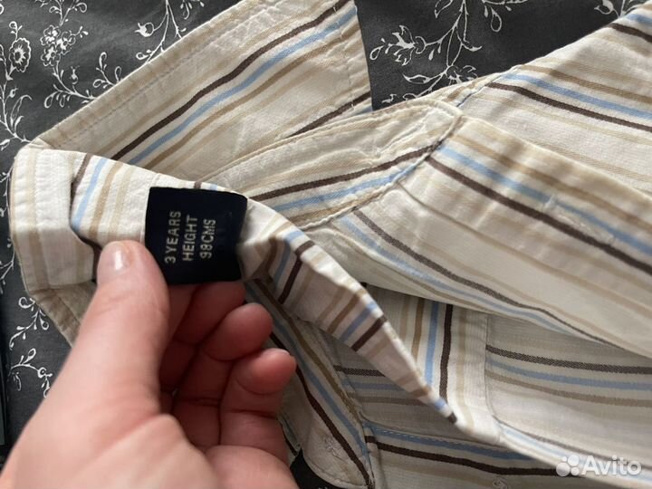 Рубашка на мальчика 98