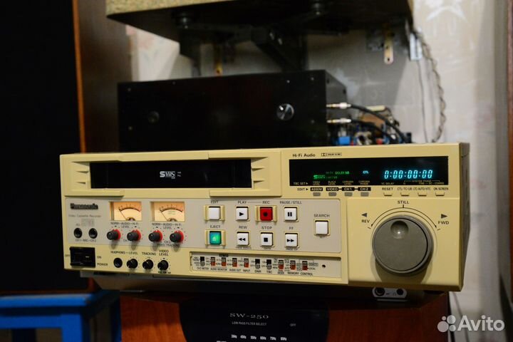 Видеомагнитофон panasonic AG 8700 s-vhs