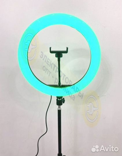 Кольцевая лампа RGB 33 см