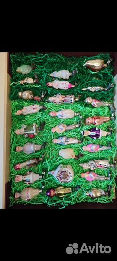 Елочные игрушки СССР