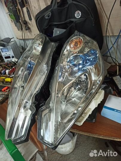 Фара nissan leaf левая LED