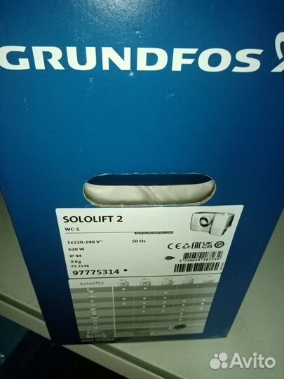Корпус новый Grundfos Sololift 2 WC-1