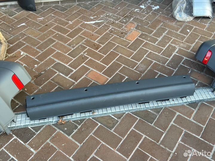 Бампер задний mercedes viano