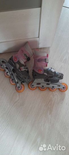 Роликовые коньки детские раздвижные