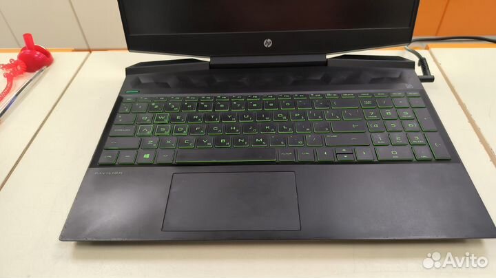 Ноутбук HP Pavilion Gaming 15-bc517ur; (кир)